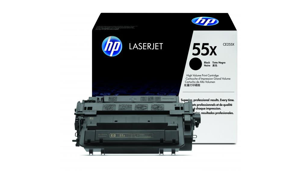 Заправка картриджа HP 55X (CE255X)