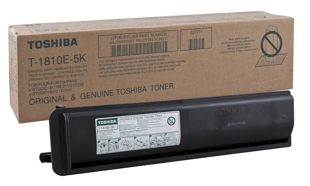 Заправка картриджа Toshiba T-1810E-5K (PS-ZT1810E5K)