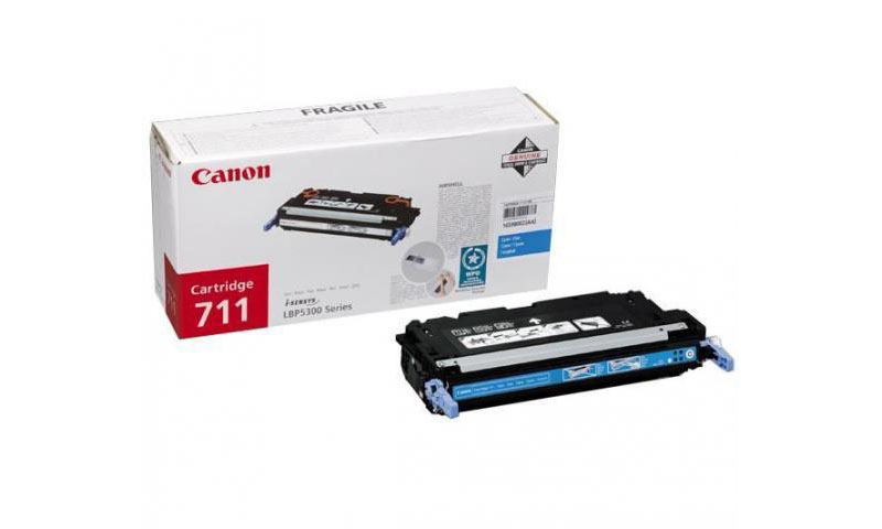 Заправка картриджа Canon 711C (1659B002)